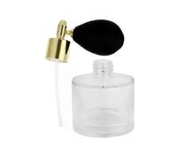 (Transparente 9.00 x 5.00) 1 unidad de frasco de perfume con atomizador de alcohol vacío de 50 ml con