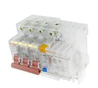 Transparente AC 400V 20A 3 Polos 3P+N -Professional - Disyuntor de Fugas