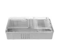 Transparente Caja Intemperie para Contador Eléctrico Resistente de PC | Uso Doméstico y Comercial, Protección, Instalación Sencilla, Diseño Transparente, Seguridad Reforzada