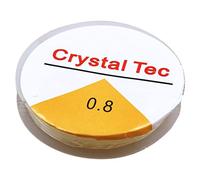 Transparente elástico elástico 0,8 mm 8 metros cordón elástico con cuentas para hacer joyas DIY collar pulsera abalorios hilo