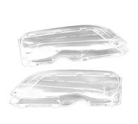 Transparente Lentes Faros Cubierta, 2 piezas Faro de Shell del objetivo conjunto la lámpara cubierta transparente for BMW E46 2002-2006 4 Puertas Cubrefaros Accesorios