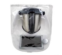Transparente para Cubierta de Polvo de TPU, para Thermomix, para TM5, para TM6, para TM7 Oil & Smoke Resistant, 32 x 24 x 38 cm(Para TM5/6)