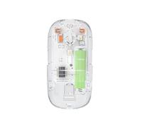 (Transparente) Ratón inalámbrico de modo dual Ratón para juegos Bluetooth transparente Ratones recargables