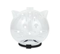 Transparenter Katzen-Bubble-Maulkorb, Atmungsaktive Gesichtsschutzhaube für Kleine Hunde, Sicheres Baden, Fellpflege, Krallen schneiden, Dusche, Verhaltenstraining, Beißprävention, Reisen