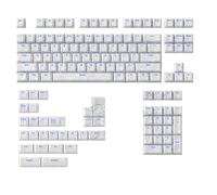 Transparents Line - Teclas originales de impresión frontal retroiluminadas para teclados mecánicos, teclas retroiluminadas para teclados mecánicos, teclas retroiluminadas