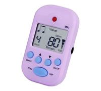 Transparents - Metrónomo pequeño generador de tono, afinador universal para guitarras, dispositivo de ritmo para profesores de música y estudiantes, metrónomo de ensayo de banda