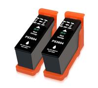 Transpex 53606 - Cartucho de tinta compatible con Primera 53604, tinta negra utilizada para impresoras Primera Bravo 4100 Series (paquete de 2)