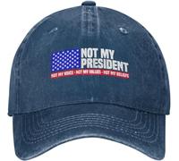 Transpirable Gorra Deportiva No es mi Voz, no Son mis valores, no Son mis creencias. Sombrero Sol Cómoda Gorra para la Cabeza para Golf Tenis Deporte Pesca