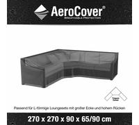 Transpirable Protectora para L-FÖRMIG Juego de Salón 270x270x90xH65/90cm Lona