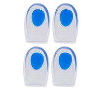 Transpirable y cómodo Reduce el dolor en los pies Aumenta la altura Plantillas Zapatos de cuero Azul para zapatillas Aumenta