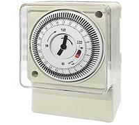 Transplant Temporizador mecánico, 220-240V 16A 24 Horas, Interruptor de Temporizador de segmento de inmersión, para Luces, Calentadores, Piscinas y Otros electrodomésticos