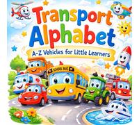 Transport Alphabet A-Z Vehicles for Little Learners: Fun Alphabet Book with Rhymes, Letter Tracing Practice, and Colorful Transportation for Kids Ages ... Early Writing Skills (ABC Adventure Series)