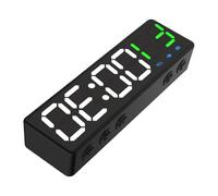 Transportable Attractive Fitness Clock Large LED Screen 8 Training Modes for Professional Gym Use Long Battery Life Battery Clock