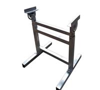 Transportador de acero inoxidable resistente con soporte, correa de rodillo de 16 pulgadas de ancho para camiones, remolques, almacenes y proyectos de bricolaje, soporta una capacidad de carga de 300