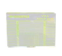 Transportador de alineación de cartuchos: regla para brazo de tocadiscos, herramienta de medición de, configuración de tocadiscos de precisión | Bloque de alineación de brazo de disco de
