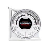Transportador de ángulo,transportador magnético con detector de ángulo | Escuadra de precisión para carpintería, techado, metalería, soldadura y revestimiento de suelo