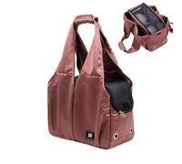 Transportador de arnés para mascotas pequeñas, soporte para arnés con bolsa de hombro de gran capacidad, transporte de tela para plantas domésticas transpirable con acolchado suave para