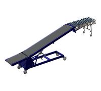 Transportador de carga y descarga capacidad de carga 30 kg/m