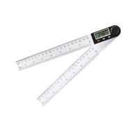 Transportador de carpintería, Medidor De Regla Goniómetro Electrónico Inclinómetro Transportador Plástico Finde Ángulo Digital 200mm,Herramienta de medición de ángulo