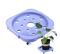 Transportador de cubo de agua con freno - Soporte cubo 19L | antideslizante de uso pesado universal | para detalle de coche, garaje, cerado, obras, movilidad fácil