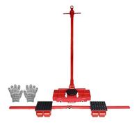 Transportador De Maquinaria Pesada Con Asa,Patines Para Mover Equipos Industriales Para Almacenes Y Fábricas, Carretilla Para Cargas Pesadas Con Rotación De 180°.(X16+Y16)