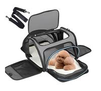 Transportador de Mascotas para Gatos, de Viaje para Perros, de Transporte Plegable para Mascotas, Perro de Larga duración para Caminar, Dormir, Descansar, Vida Diaria, Viaje Multifuncional