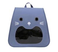 Transportador de mascotas portátil - Mochila suave para gatos y perros - Bolsa de viaje transpirable | Bolsa de viaje para gatos pequeños y perros, 35 x 31 x 29 cm, color rojo, G
