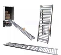 Transportador de rodillos de acero inoxidable resistente plegable y empalmable para uso industrial, rodillos transportadores portátiles sin alimentación para almacenes y remolques