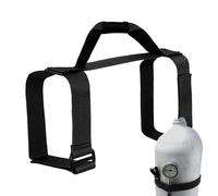 Transportador de tanque de buceo marítimo - Correa de transporte ajustable para tanque pesado | Cilindro de aire de ajuste seguro con asa para deportes subacuáticos, recreación, aventura