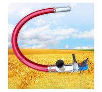 Transportador de tornillo de barrena de grano portátil, alimentador resistente de 1500 W para granos, alimentación, fertilizantes, arena y cemento