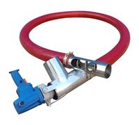 Transportador De Tornillo Eléctrico, Transportador De Gránulos Y Polvo De Alta Resistencia, Equipo De Transferencia Portátil For Grano, Cemento, Arena, Fertilizante, Grava(4m)