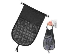 Transportador de Viaje Compacto - Organizador de Zapatos Plegable e Impermeable, de 35,6 cm con ventilación, Estuche de Almacenamiento de Nylon con Cremallera, Accesorio de Embalaje de
