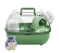 Transportador de viaje para hámster - de resistente, cómoda de salida portátil | Transportadores compactos para animales pequeños, tapa de bloqueo de seguridad fiable para