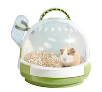 Transportador de Viaje para hámsteres de Mascotas, jaulas de Animales pequeños con Bloqueo Seguro | Jaulas de hámster para Animales pequeños, seguras para Ardillas y lagartos