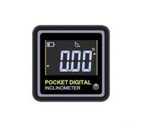 Transportador digital de alta precisión ± 0.2° para construcción | Margen de error de ±0.2°, datos fiables, pantalla digital, lectura clara, grado de ingeniería