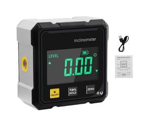 Transportador digital de ángulo de inglete para sierra tronzadora | herramienta de medición para carpintería mecánica construcción de mesa sierra ingletadora