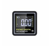 Transportador digital de ángulo magnético fuerte, resistente al agua, recargable, medidor de nivel, herramienta de medición para trabajos de carpintería como cortar, soldar o montar