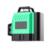 Transportador Digital, Láser Mini 12 Líneas 3D Autoante 360 Horizontal Y Vertical Línea De Haz Portátil Verde Súper Potente,para Carpintería Golf Renovación del Hogar Instal