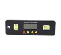 Transportador Digital Mini 360 Grados, Inclinómetro con Fondo Magnético, Alta Precisión - Durable, Fácil de Usar, Ideal para Medición de Ángulos y Niveles (150mm)