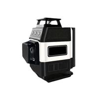 Transportador Digital, Mini Láser 12 Líneas 3D Autoante 360° Cruce Horizontal Y Vertical Haz Verde,para Carpintería Golf Renovación del Hogar Instal(Set-1)