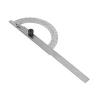 Transportador Giratorio de Angulos, Goniometro Falsa Escuadra, Acero Carbono Cromado 80x120mm - Medición Precisa, Alta Durabilidad, Uso Profesional