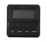 Transportador magnético digital inclinómetro de 4 x 90 ° con pantalla LCD, medidor de ángulo de resolución de 0,1 ° para carpintería, mecanizado y reparación de automóviles, herramienta de nivelación