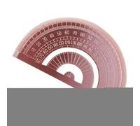 Transportador Metálico, Herramienta de Medición de Ángulos, Herramienta De Metal De 180 Grados Para Carpintería, Construcción, Dibujo Técnico, Geometría, Estudiantes E Ingeniería