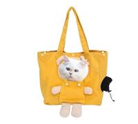 Transportador para mascotas, De Hombro Suave Con Agujero De Ventilación,Portador Para Gato Y Cachorro | Para Cachorro Y Gatito De Tamaño Medio Viaje Al Aire Libre Camping Senderismo Pico