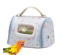 Transportador para pájaros de compañía - para Loro con Ventana, de transporte para pájaros - para Inseparable Gris de África Calopsitte Periquito Conure Canario