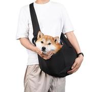 Transportador para perros pequeños y gatos, bolsa transportadora para mascotas con correa ajustable, correa reversible, perro para perros pequeños para viajes, caminar al aire libre