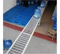 Transportador plegable ligero para camiones, remolques y almacenes, 30 cm x 200 cm, transportador industrial, diseño plateado resistente para un manejo eficiente de materiales