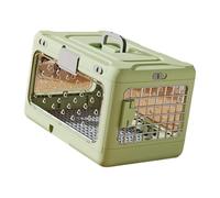 Transportador plegable para mascotas fácil de limpiar con capa antiorina y espacioso interior para mayor comodidad para perros pequeños