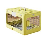 Transportador plegable para mascotas fácil de limpiar con capa antiorina y espacioso interior para mayor comodidad para perros pequeños