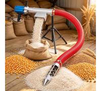 Transportador Portátil De Grano Transportador De Tornillo,5M | Sinfín Sinfin Sistema Transporte Por Sin Fin Eléctrico Máquina Alimentación Neumática,5M